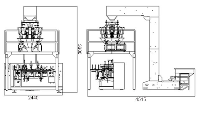 Premade Pouch Filling Sealing Machine